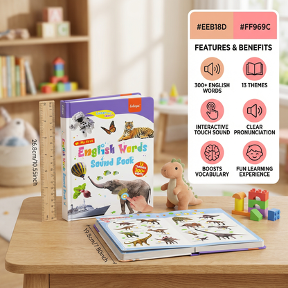 Touch & Learn English Sound Book for Kids